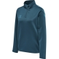 Preview: Damen Half Zip Sweat Hummel Core XK - Blue Coral